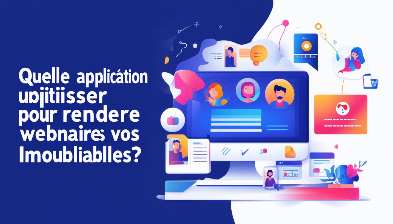 découvrez la solution idéale pour animer des webinaires mémorables et captivants. trouvez l'application parfaite pour rendre vos webinaires inoubliables.